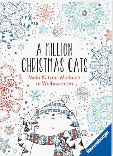 A Million Christmas Cats - Mein Katzen-Malbuch zu Weihnachten