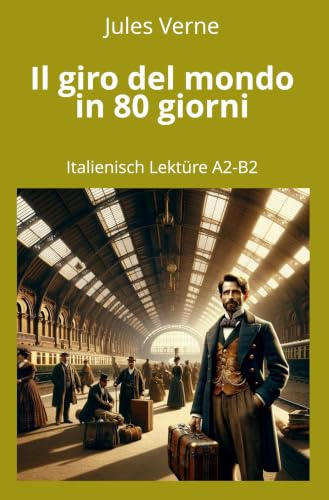 Il giro del mondo in 80 giorni: Italienisch Lektüre A2 - B2: Italienisch Lektüre A2 - B2 (Italienisch lernen mit klassischen Werken)
