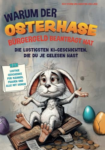 Warum der Osterhase Bürgergeld beantragt hat: Die lustigsten KI-Geschichten, die du je gelesen hast I Lustige Geschenke für Männer, Frauen und alle mit Humor