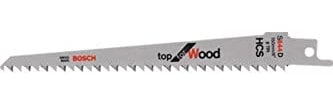 Bosch S644D (2608650673) Reciprocating Saw Blade For Wood 150Mm (5 Pack)