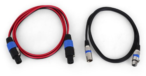 PA-Kabelset 1x XLR-Kabel 1x PA-Kabel