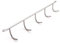 SO-TECH® Hakenleiste Chrom matt 350 x 43 x 49 mm Unterbauhaken Haken