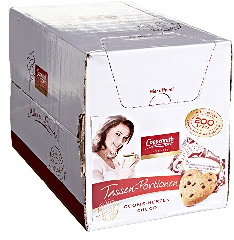 Coppenrath Cookie-Herzen Choco einzeln verpackt 200x5g