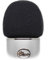 Foam Windscreen for Blue Yeti - Can Also Cover Other Large Microphones such as MXL, Audio Technica and more - Made from a Quality Sponge Material to Act as a Pop Filter for your Mic - Black Color