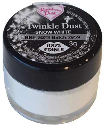 Edible Cake Glitter Twinkle Dust Snow White