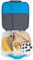 b.box Brotdose Kinder mit Fächern | Jumbo Bento Box mit 4 Fächern (2 Auslaufsicher), Herausnehmbarer Trennwand, Gel-Kühlakku | Schul Lunchbox Ab 3, 2L