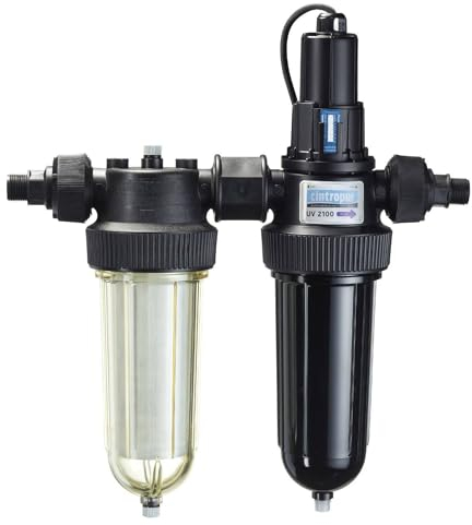 STERILISATEUR DUO-UV CINTROPUR 2100 26/34 - 230V - 50Hz - Désinfection des eaux de puits contaminées - Avec retenue des sédiments importants