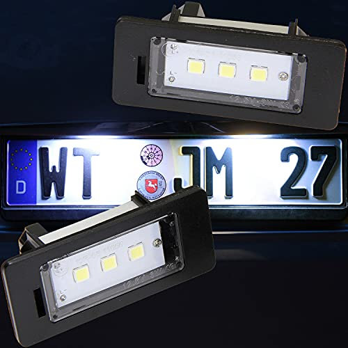 LED Kennzeichenbeleuchtung von Recambo passend für BMW 5er F10, F11 | X1 E84, F48 |