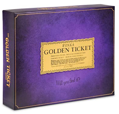Buffalo Games - Willy Wonka's The Golden Ticket Game, 10 Jahre