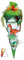 BASTELSET Schultüte - Dinosaurier/Dino - 85 cm - incl. Namen - mit Holzspitze - Zuckertüte Roth - ALLE Größen - 6 eckig Saurier Dinos T-Rex Jungen
