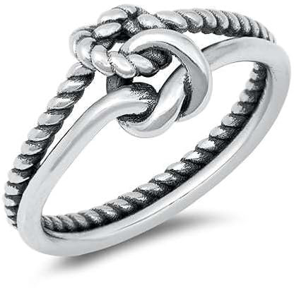 Joyara Sterling Silber 925 nodes Ring
