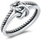 Joyara Sterling Silber 925 nodes Ring