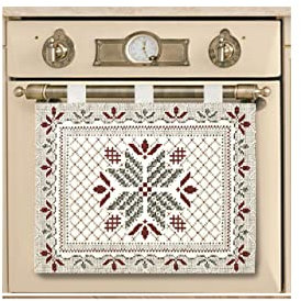 SOFFICIOSO Copriforno Decorativo Cucina Per Forno Universale Montagna Tirolese Tricot