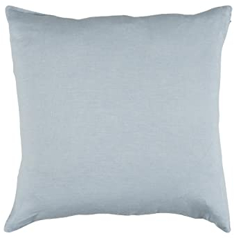 IB Laursen Kissenbezug Leinen Nordic Sky 50x50cm, hellblau