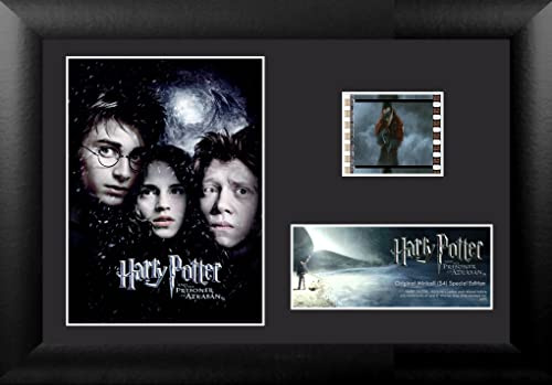 FILMCELLS Harry Potter und der Gefangene von Askaban (S4) 17,8 x 12,7 cm MiniCell Desktop-Präsentation – mit 35 mm Filmclip mit Staffelei-Ständer – offiziell lizenziertes Film-Sammelstück