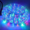 Wisada Bunt LED Lichtschlauch Außen, 4M 36LEDs/m Mehrfarbig Schlauch 220V RGB Tube Light, Indoor Leuchtstoffröhre, Outdoor Lichter Wasserdicht für Terrasse Wohnzimmer Partydeko