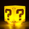 CLIUNT 3D Icon Light Night Lights, 2024 Upgrade WüRfel Lampe, 3D Fragezeichen Lampe, Kinder Spielzeug Nacht Lamp, Mit Soundeffekten, für Geburtstag Geschenke, Kinderzimmer Dekoration