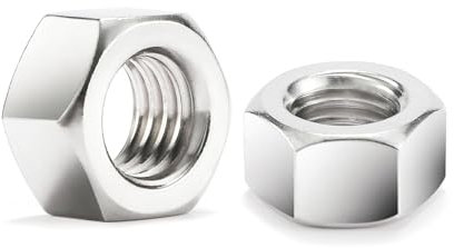 MOGADEE® Dadi esagonali M8, 20 dadi in acciaio inox A2 V2A, antiruggine, DIN 934