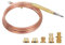 Nikou Thermoelement-Gas, Durchlauferhitzer Gasdruckregler Gasherd Universal-Thermoelement-Kamin-Ersatzset-Adapter, Geeignet für Induktionsherde und Heizgeräte, 900 mm