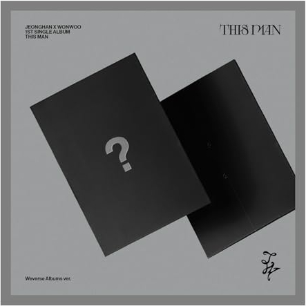 SEVENTEEN Jeonghan X Wonwoo THIS MAN 1st Single Album (Weverse version)