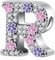 GOUWO Letter R Charm Fit for Pandora Bracelets and Necklaces 925 Silver Charm Bead for Women Birthday Gift For Friends Charms Jewelry for Mother
