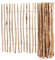 Kastanienzaun munic 150 x 300cm natur mit Stakenten Abstand 3 bis 5cm von bambussi.com