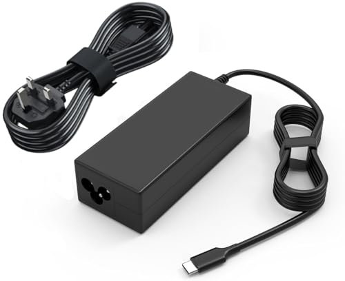 USB Type C HP Chromebook Charger 45W charger compatible with HP Chromebook 14, Dell, Lenovo, Acer, Asus, Samsung, Google Type C Laptop Fast Charging + FREE Power Supply Cord