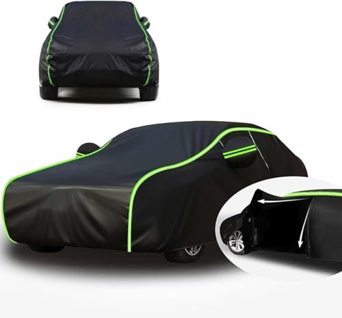 Autoplane Gemacht für Citroen C3 Aircross2017-2023, Vollgarage Auto Winter, wasserdichte und Atmungsaktive Auto Abdeckplane, UV-Schutz,Regen und Schneefest y224