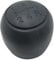Für FIAT Für PANDA 2003-2012 Für 500 500C 2007-2013 Schaltknauf Hebel Stick Stift Kopf Gamasche Boot Abdeckung Schalthebel Hebel(Black Gar Knob)