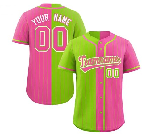 Personalised Button Down Baseball Jersey for Men, Women, Boys, Girls - Custom Baseball Shirts - Sports Uniform