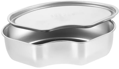 KICHOUSE Vaporera de Cocina Inoxidable con Tapa Bandeja de Vapor para Verduras Pescado y Accesorio de Cocina Práctico para Cocción Saludable