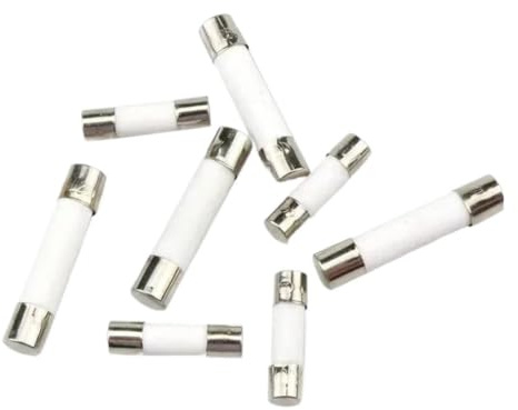 Fusible de cerámica de 10 Uds., 5x20mm, fusible de tubo de soplado lento