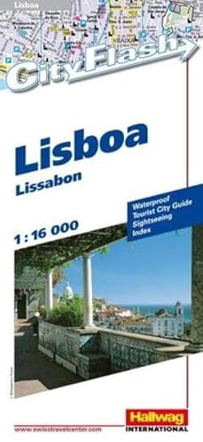 Hallwag City Flash, Lissabon / Lisboa: Waterproof