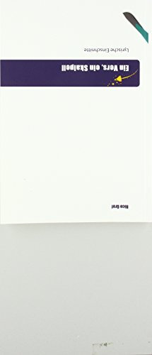 Ein Vers, ein Skalpell: Lyrische Einschnitte