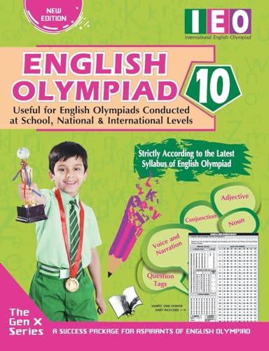 International English Olympiad - Class 10 (With OMR Sheets): Essential Principles with Examples, MCQS & Solutions, Model Test Papers