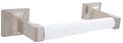 Design House 539171 Millbridge Toilet Paper Holder, Satin Nickel | Wall Mount, Classic, Zinc, Hardware, 539171