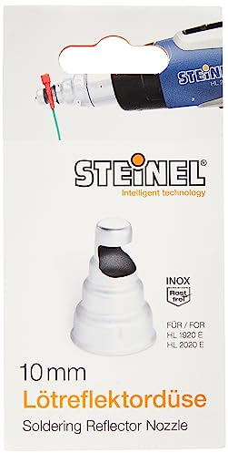 Steinel 74616 Lötreflektordüse, Zubehör für Heißluftgeräte, zum Löten und Schrumpfen von Lötmuffen und Schrumpfschläuchen, 10mm