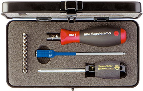 WIHA Drehmomentschraubendreher-Set 13-teilig TorqueVario-S / 1,0-5,0 Nm