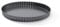De Buyer - Moule à tarte cannelé rond à fond amovible en acier antiadhésif - Diamètre 28 cm -, Noir