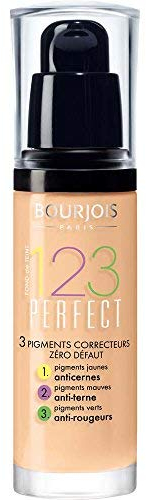 Bourjois Fond de Teint 123 Perfect Foundation for Women, 54 Beige