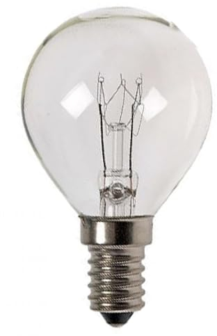 235v 25w Oven Appliance Light Bulb (300 Degrees, SES, E14, Screw Cap)