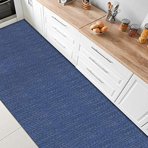 Floordirekt Küchenläufer | Vinyl Küchenteppich | Unempfindlich gegen Nässe | Pflegeleicht & schnell zu reinigen | Viele Größen & Designs (60 x 450 cm, Pisa)