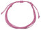 Surferarmband Wax Armband Freunschaftsarmband in vielen Farben verstellbar (Rosa)
