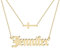 Personalisierte Silber Mehrreihige Namenskette Geschichteten Choker kette mit Namen Kreuz 18K Gold/Rosegold Vergoldet Schmuck Geburtstagsgeschenk Für Frauen Mädchen Mama Freundin Schwester Oma