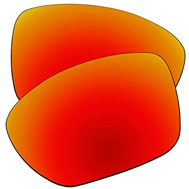 EZReplace Lentes de repuesto para gafas de sol Oakley TwoFace XL OO9350 (lentes polarizadas), se adapta al marco Oakley TwoFace XL (rojo fuego)