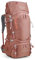MOUNTAINTOP Trekkingrucksack Damen 60L Großer Rucksack Wanderrucksack Reiserucksack Outdoor Rucksack mit Regenhülle(Rosa)