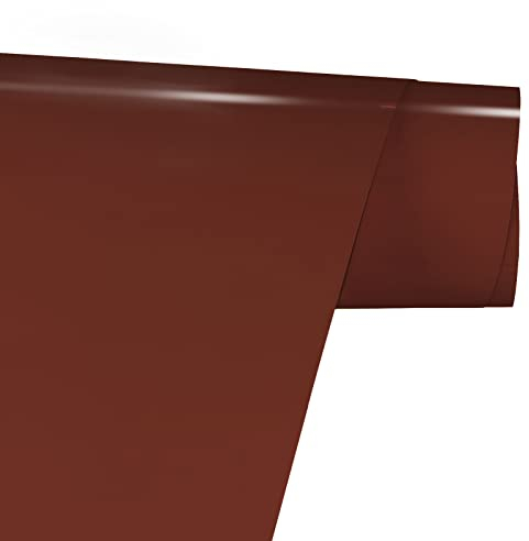 FORBELL Plotterfolie Textil, 30.5cm×3m Textil Bügeltransferfolie (Braun)
