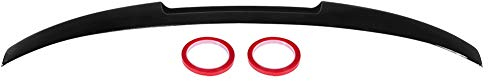 Automotive Spoiler und Flügel Glänzend Schwarz Refit für M4 Style High Kick Heckspoiler Passend für 3er E90 M3 2006–2011 High Kick Performance Spoiler Acuzon