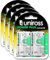 UNiROSS Pack de 4 x 2 Piles Alcalines D-LR20 Power Plus 1,5V