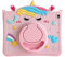 Coque pour iPad Mini 4/Mini 5, CrazyLemon Kid Teen Boy Girl Coque Silicone Souple Housse de Protection Support de Tablette Rotatif à 360° avec Lanière - Licorne